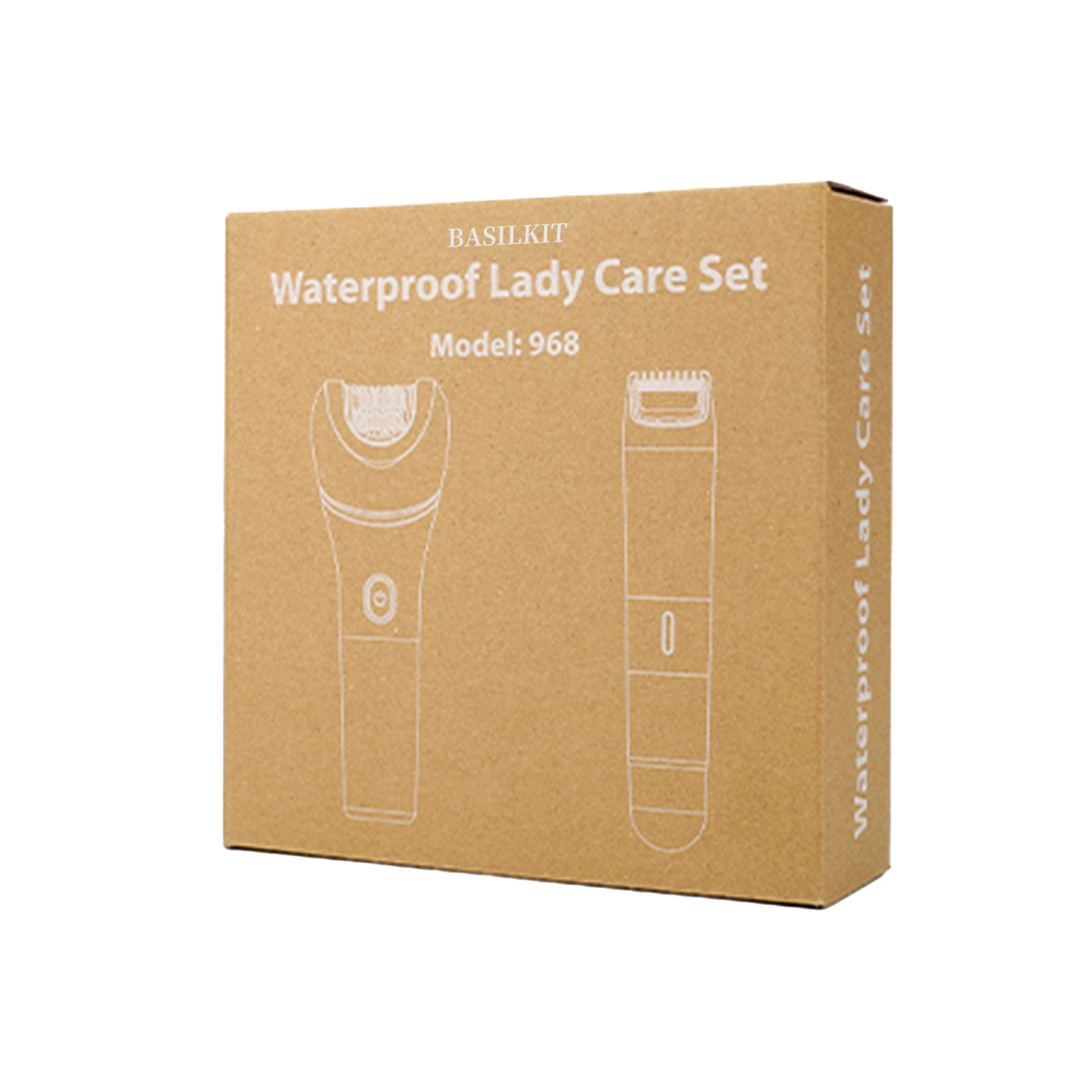 BASILKIT 5-in-1 Women's Epilator Set