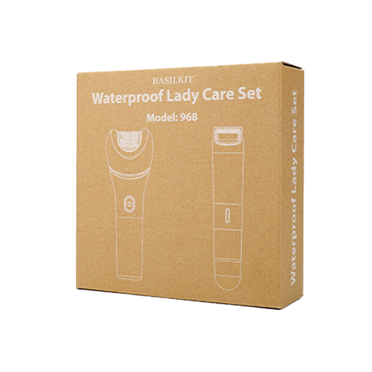 BASILKIT 5-in-1 Women's Epilator Set